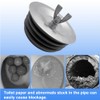 3 inch Sewer Cleanout Cap,Pool Return Plugs Practical Expansion Pipe