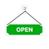 Hanging Sign Open Closed Sign 25 cm x 8 cm