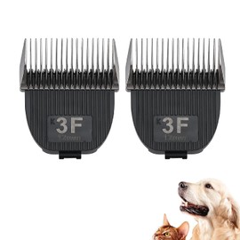 Ruzros Flash Clipper Professional Detachable Replacement Blades，Compatible with Kenchii Flash Clipper Blade (3 FC (2 Pack))