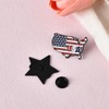 American Flag Brooches for Women Men USA 4th of July