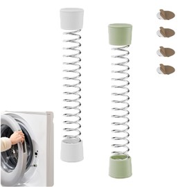 UtySty 2 Pack Front Load Washer Door Prop Spring Magnetic Washing Machine Door Holder Keeper Stopper for Front-Load Washing Machines Compact Laundry Dryer Single Unit Keep Door Open Washer Drying