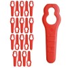 RocwooD 20 x Plastic Blades Fits Sovereign MEH29 MEH929 (900w)