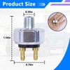 Low Pressure Hydraulic Brake Light Switch Street Hot Rod, Universal