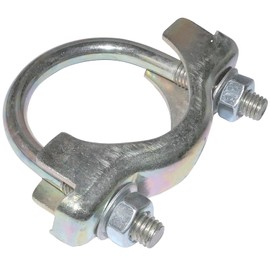 Aerzetix - Pipe clamp 45 mm universal holder for attaching exhaust - mounting