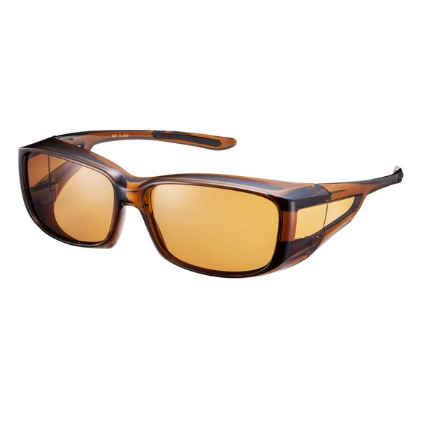 SWANS OG4-0065_BRCL Sports Sunglasses, Fit Over Glasses, Made in Japan, Polarized Lenses