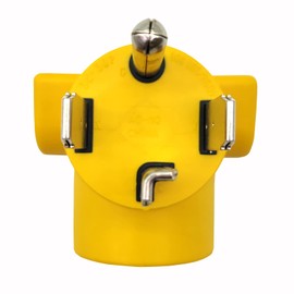 Parkworld 63180 EV Charger Adapter NEMA 14-30P to 14-50R One Piece Compact Adapter (Both for RV and EV)