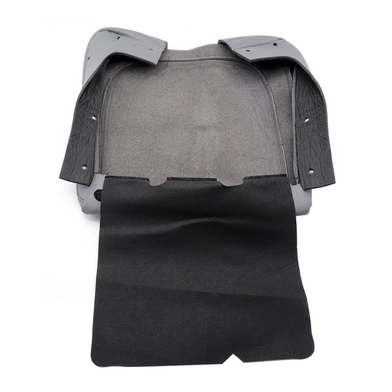 NLQR Leather Center Console Cover armrest Jump seat Cover Gray