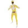 Morphsuits Men's Power Rangers Morphsuit Adult Sized Costume, Yellow, M