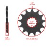 Yamaha Gold O-Ring Drive Chain & Sprockets Kit for Yamaha