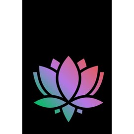 LOTUS BLOSSOM NOTEBOOK: 6" X 9" INCHES IN SIZE