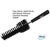 Vikan 525052 Alloy Wheel Brush. Soft Natural Filaments Chemical Resistant