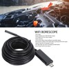 WiFi Borescope 720P IP67 Waterproof Inspection Camera Wireless Endoscope with