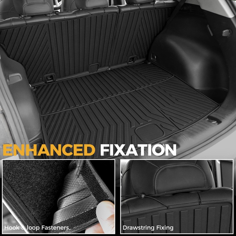 Cargo Mat for 2017-2025 Jeep Compass Accessories(New Body Style 2nd