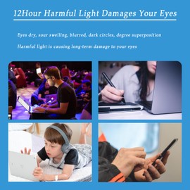 Kursan Oversized Square Black Glasses for Women Men Big Frame Blue Light Blocking Glasses Fashion Eyeglasses (Brown/Orange)