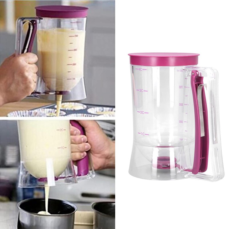 Batter Dispenser PP Material BPA Pancake Batter Dispenser Trigger Handle