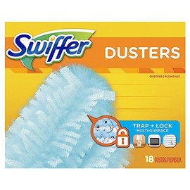 Swiffer® Dry Sweeping Cloth Refills, Unscented, 9 1/2" x 7 5/8", Pack of 18 Cloths
