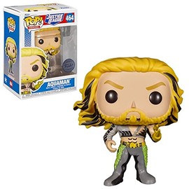 Funko Justice League Aquaman Vinyl Figure 464 Unisex Pop! Multicoloured