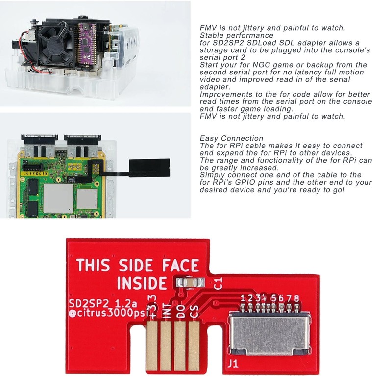 for RPi Picoboot FPC Flex Ribbon Cable with SD2SP2 SDLoad