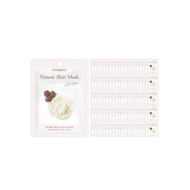 Food Aholic (100 Sheets) Food A Holic Nature Skin Shea