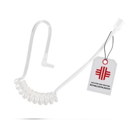 LIFE IS SIMPLE Sound Tube with Bayonet Clasp for Attaching to Retaining Clip (Radio Accessories)