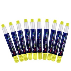 10 Colours Hair Chalk Set for Girls, Washable Pens, Temporary Hair Colour for Children, Colourful