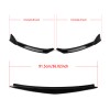 Glossy Black Front Bumper Lower Splitter Lip Kit for Toyota
