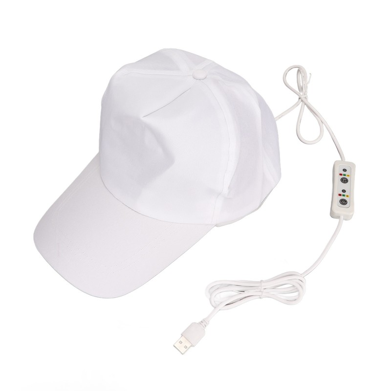 Laser Hair Growth Helmet Red LED Scalp Care Painless Full