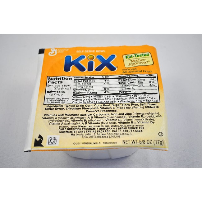 Kix, 0.625 oz., 96 per case