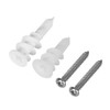240pcs Expansion Anchors Nylon 304 Stainless Steel Screw Expansion Screw