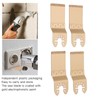 4PCS Oscillating Saw Blade Diamond Cemented Carbide 1.3in Wood Multitool