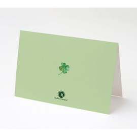 St. Patrick's Day Greeting Cards, Irish Blessing Cards, 5"x7" Folded Card w/Envelope, Single Card, Made in USA by a Small Family Business (Watercolor Seaside)