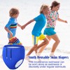 Glitopper 2 Pcs Youth Swim Diaper Special Needs Reusable Cloth