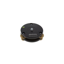 Manfrotto 338 Levelling Base Black Tripod – Tripod (600 g, Aluminium, black)