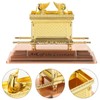 Alipis Ark of The Covenant Replica Religious Statue Antique Gold