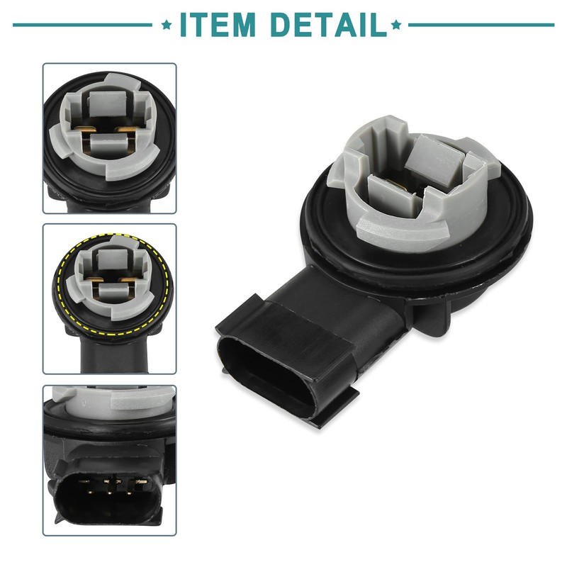 ACROPIX Tail Lamp Plug Connectors Holder Turn Signal Tail Light
