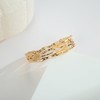 LILIE&WHITE Gold Bangle Gold Cuff Bracelets For Women Chunky Gold