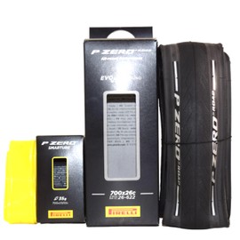 Pirelli P Zero Road 26-622 (700 x 26c) Performance Bike Tire - All-Round Tire with EVO Compound - TechLiner Carcass for Optimal Pressure, Speed, Comfort, and Protection (1 Tire and 1 SmarTube)