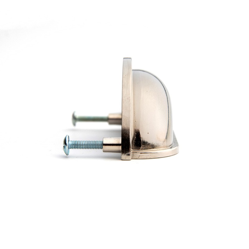 HARMAC HOUSE Cabinet Cup Handles 10 Pack Shell Shape Cupboard