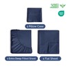 Extra Deep Pocket Twin XL Sheets - 3 Piece Breathable