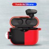 Estuchelandia Funda De Silicona Suave Con Gancho Para Sony Wf