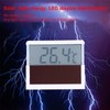 Fish Tank Solar Energy Thermometer LED Display Water Temperature Aquarium