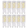 10PCS G9 220V LED Lamp Dimmable Ceramic LED Bulb Replace
