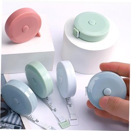 Operitacx 1set Mini Tape Measure Multi Functional Digital Display Electronic Ruler Tape Measure Keychain Tape Measure Mini Scale Tape Measure Sewing Soft Measuring Tape Machine Small 8pcs