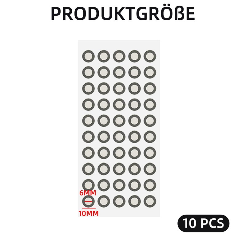 Yuiturt Pack of 500 3D Scan Markers Reflective Diffuse 6