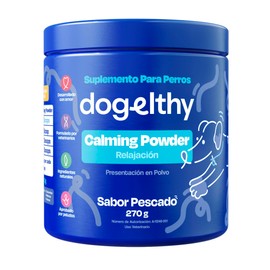 Dogelthy Calming Powder Suplemento Relajante Natural para Perros