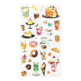 Midori 82584006 Sticker Decal Snack Pattern
