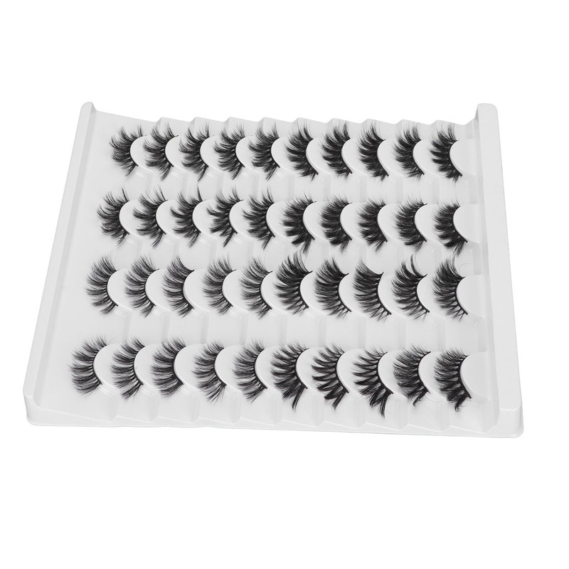 20 Pairs Mixed Half Eye False Lashes High Imitation 6D