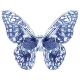 Crystal Candy Butterfly Wafer Papers, Delft Blue