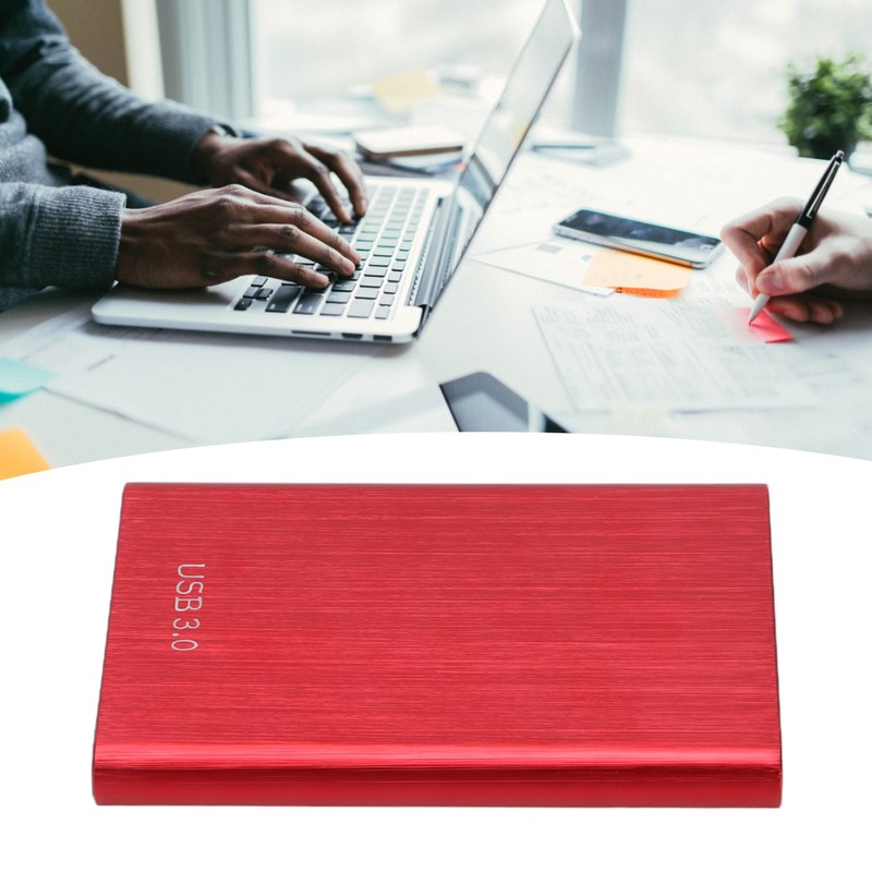 2.5in External Hard Drive USB 3.0 Aluminum Alloy Rounded Shell