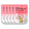 Diatomaceous Earth Disposable Modeling Pack Collagen 28g 5 Packs / 규조토 일회용 모델링팩 콜라겐 28g 5개입